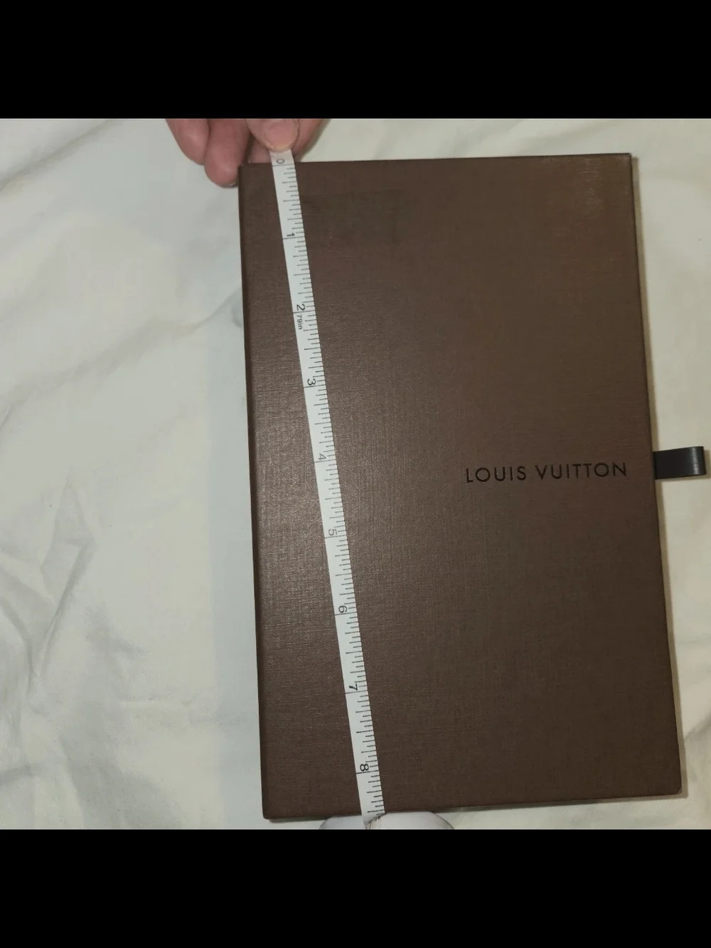 Louis Vuitton Brown Logo Gift Box